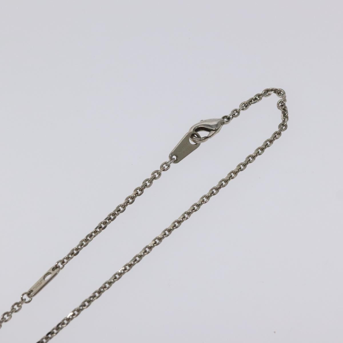 LOUIS VUITTON Collier Vivienne Necklace metal Navy MP3194 LV Auth 116260