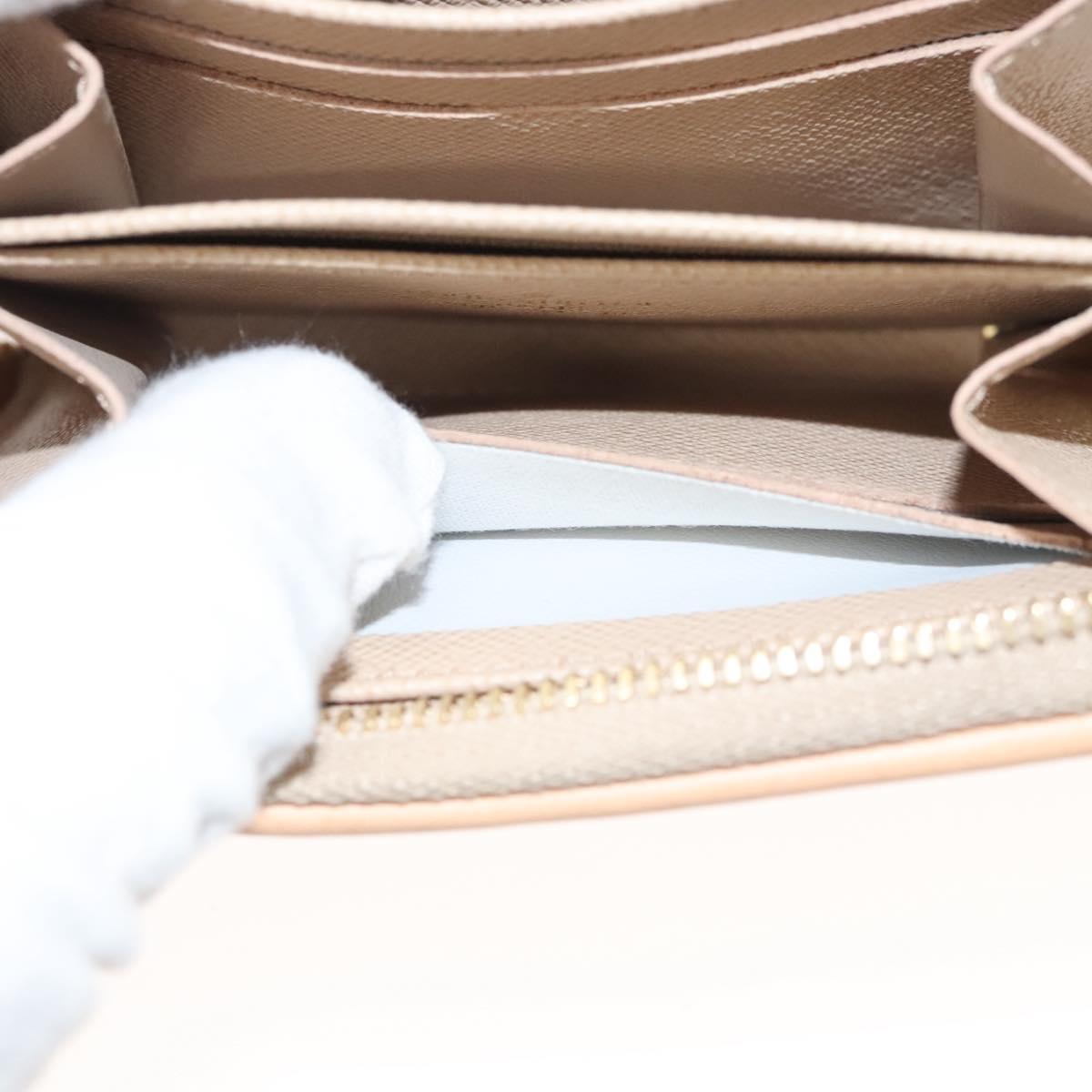 LOUIS VUITTON Monogram Laminated Jacquard Zippy Coin Purse M82483 Auth 116266SM