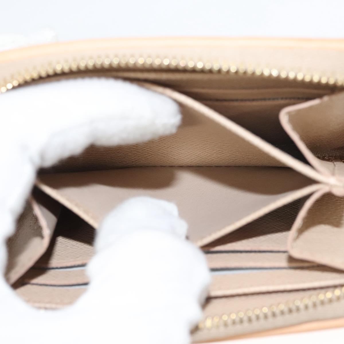 LOUIS VUITTON Monogram Laminated Jacquard Zippy Coin Purse M82483 Auth 116266SM