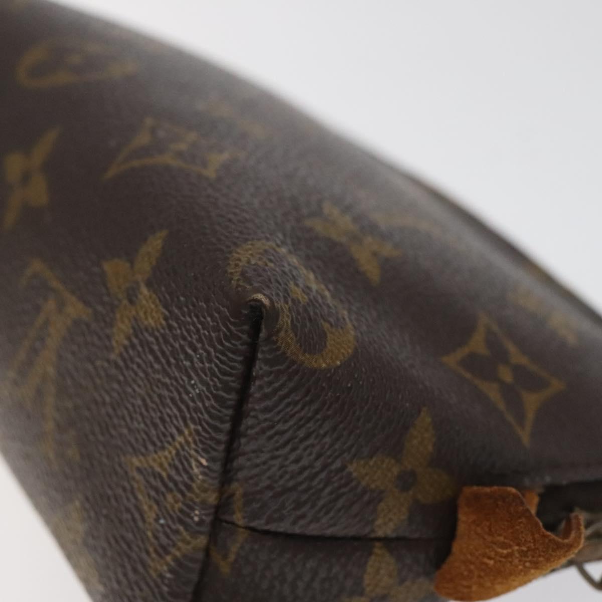 LOUIS VUITTON Monogram Pochette Cosmetic PM Cosmetic Pouch M47515 LV Auth 116269
