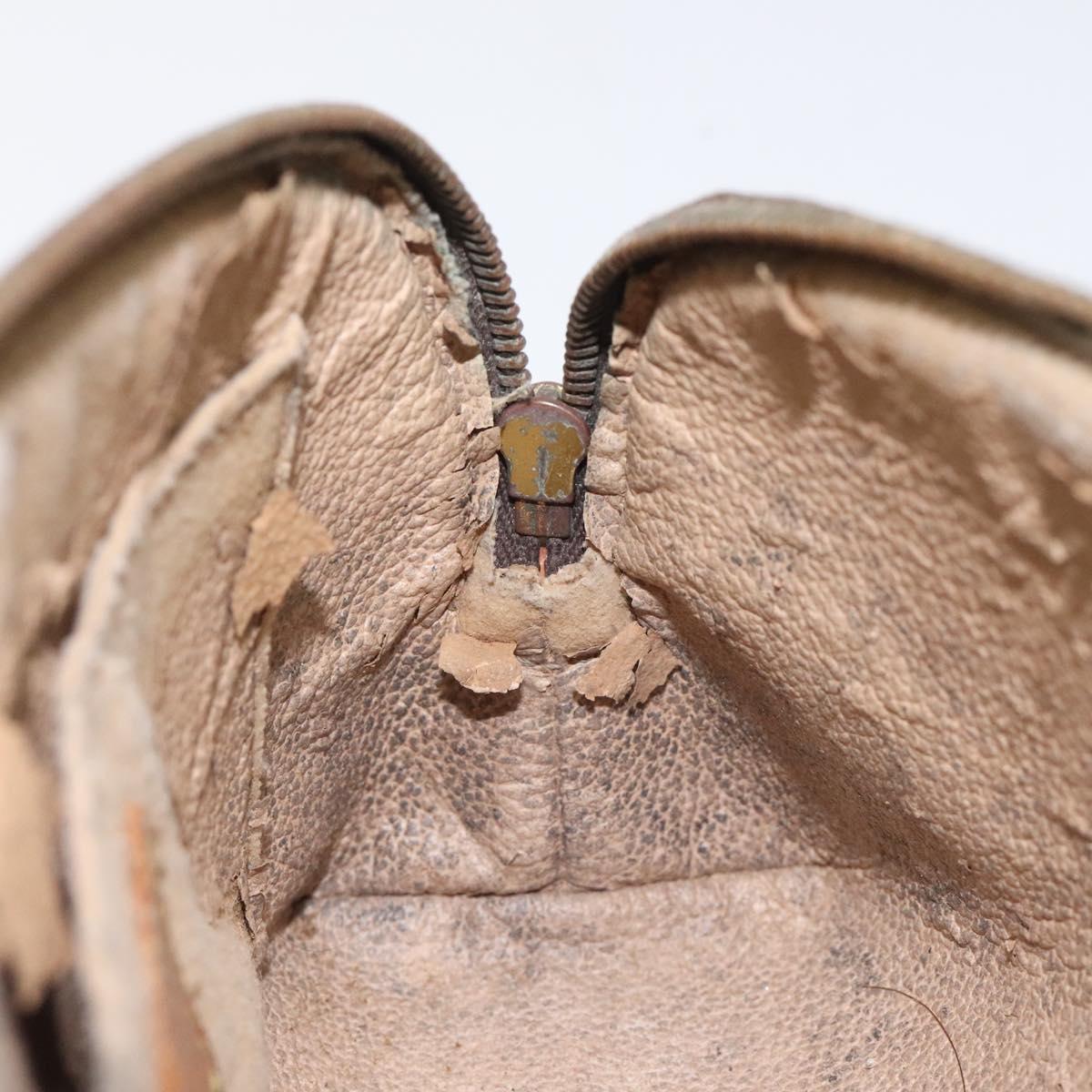 LOUIS VUITTON Monogram Pochette Cosmetic PM Cosmetic Pouch M47515 LV Auth 116269