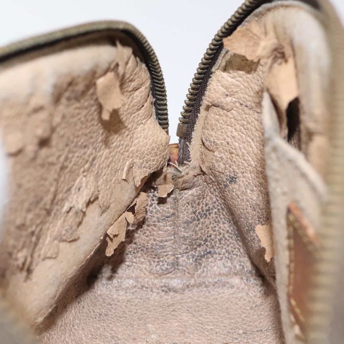 LOUIS VUITTON Monogram Pochette Cosmetic PM Cosmetic Pouch M47515 LV Auth 116269