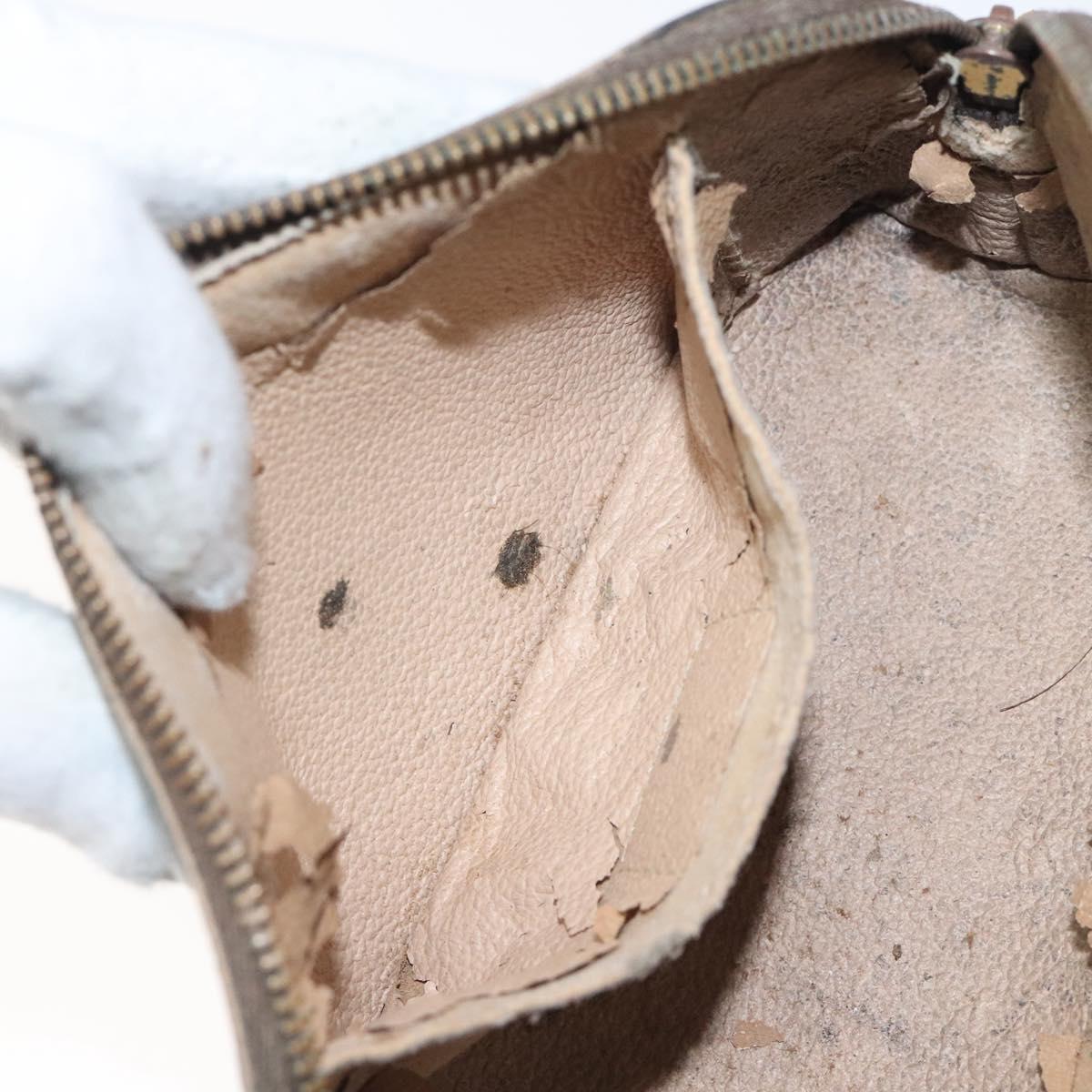 LOUIS VUITTON Monogram Pochette Cosmetic PM Cosmetic Pouch M47515 LV Auth 116269