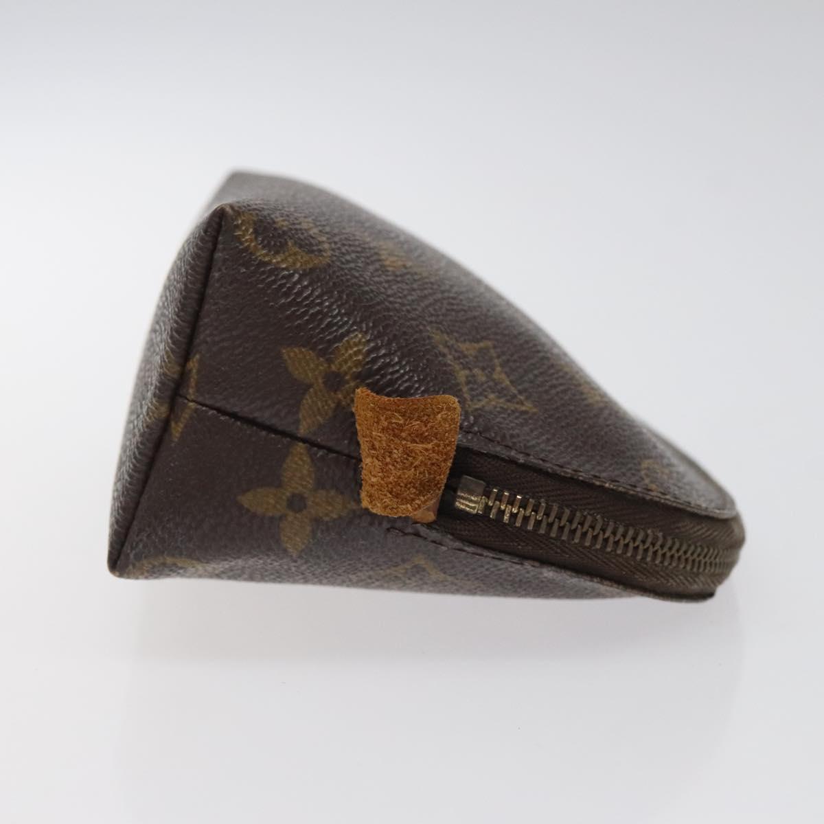 LOUIS VUITTON Monogram Pochette Cosmetic PM Cosmetic Pouch M47515 LV Auth 116269