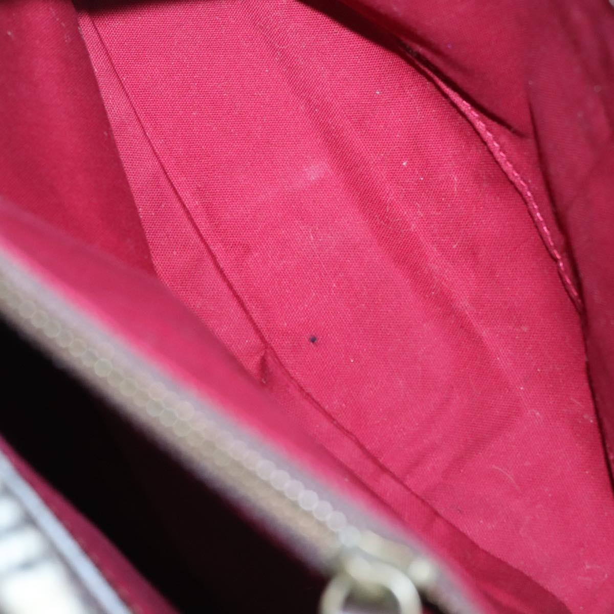 BURBERRY Nova Check Tote Bag Wool Beige Gold Auth 116293