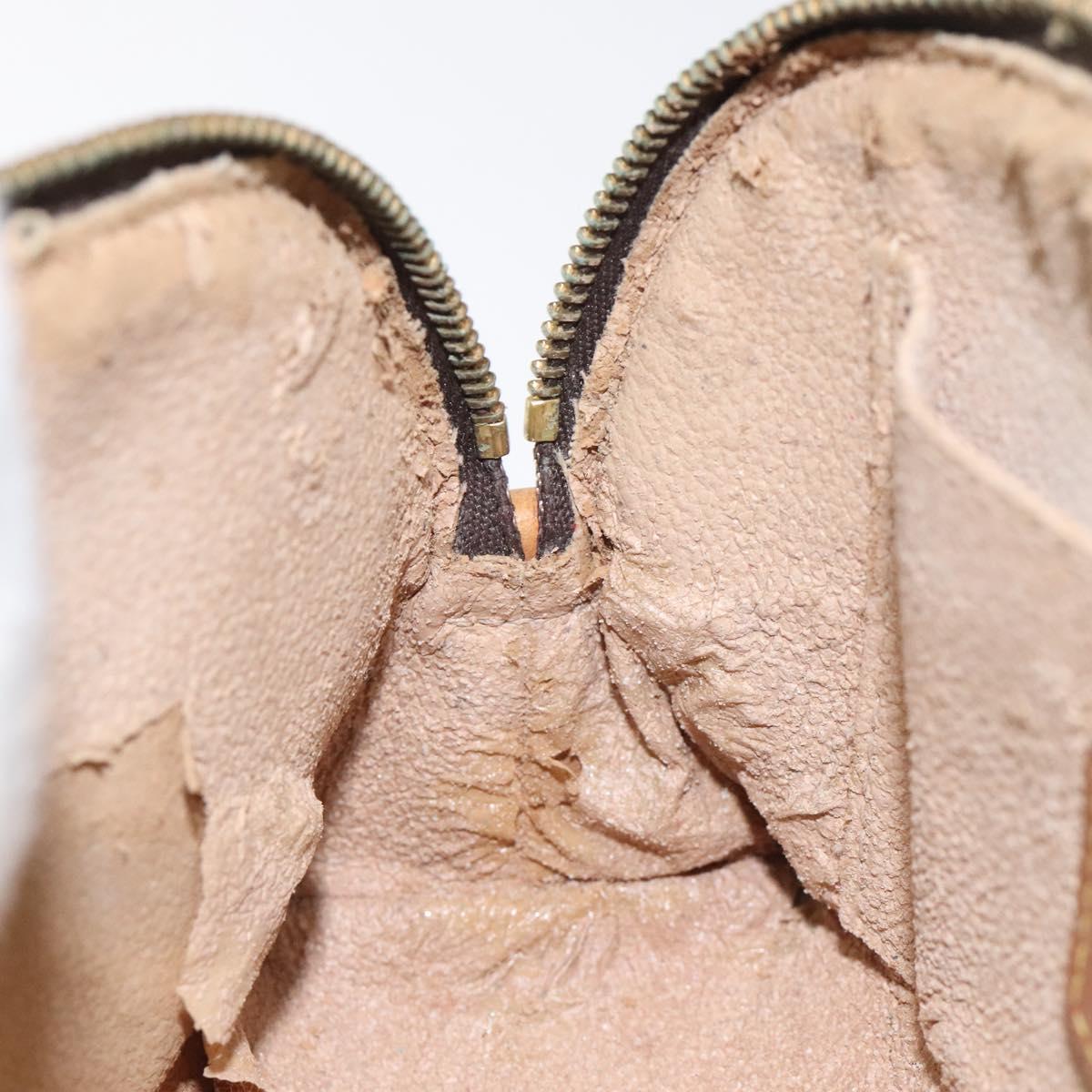 LOUIS VUITTON Monogram Pochette Cosmetic PM Cosmetic Pouch M47515 LV Auth 116305