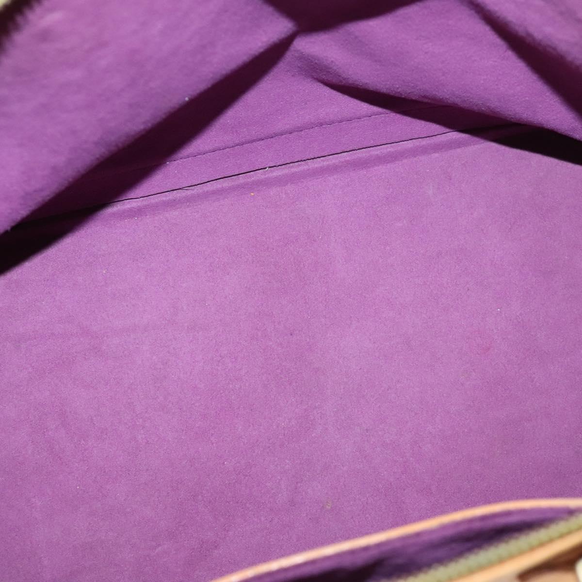 LOUIS VUITTON Epi Alma Hand Bag Yellow M52149 LV Auth 116320