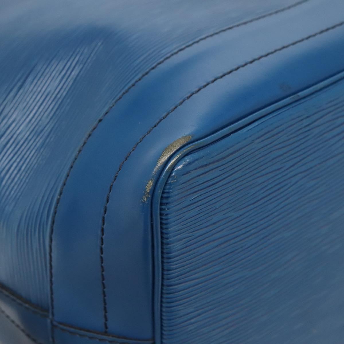 LOUIS VUITTON Epi Noe Shoulder Bag Toledo Blue M44005 LV Auth 116344