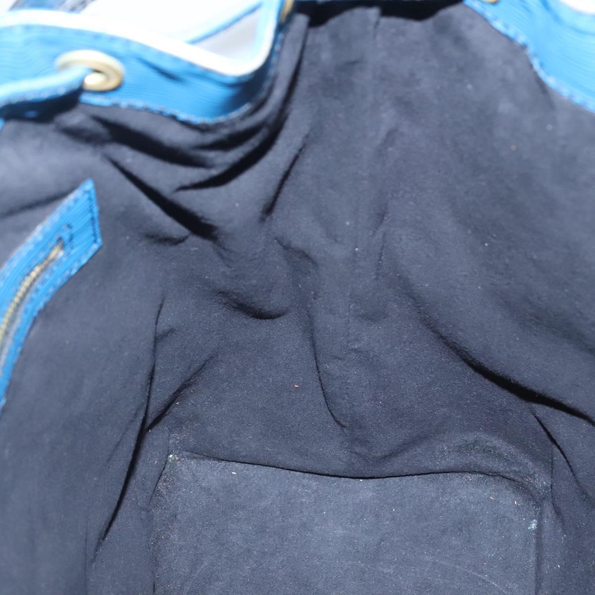 LOUIS VUITTON Epi Noe Shoulder Bag Toledo Blue M44005 LV Auth 116344