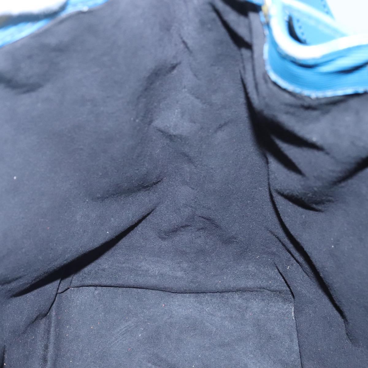 LOUIS VUITTON Epi Noe Shoulder Bag Toledo Blue M44005 LV Auth 116344