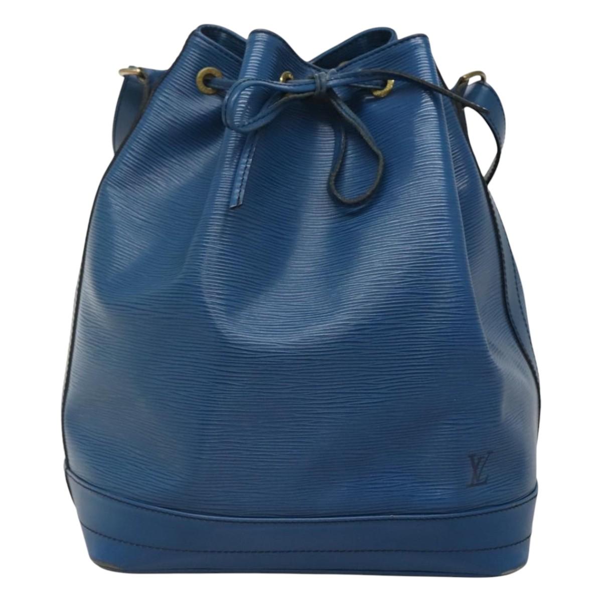 LOUIS VUITTON Epi Noe Shoulder Bag Toledo Blue M44005 LV Auth 116344