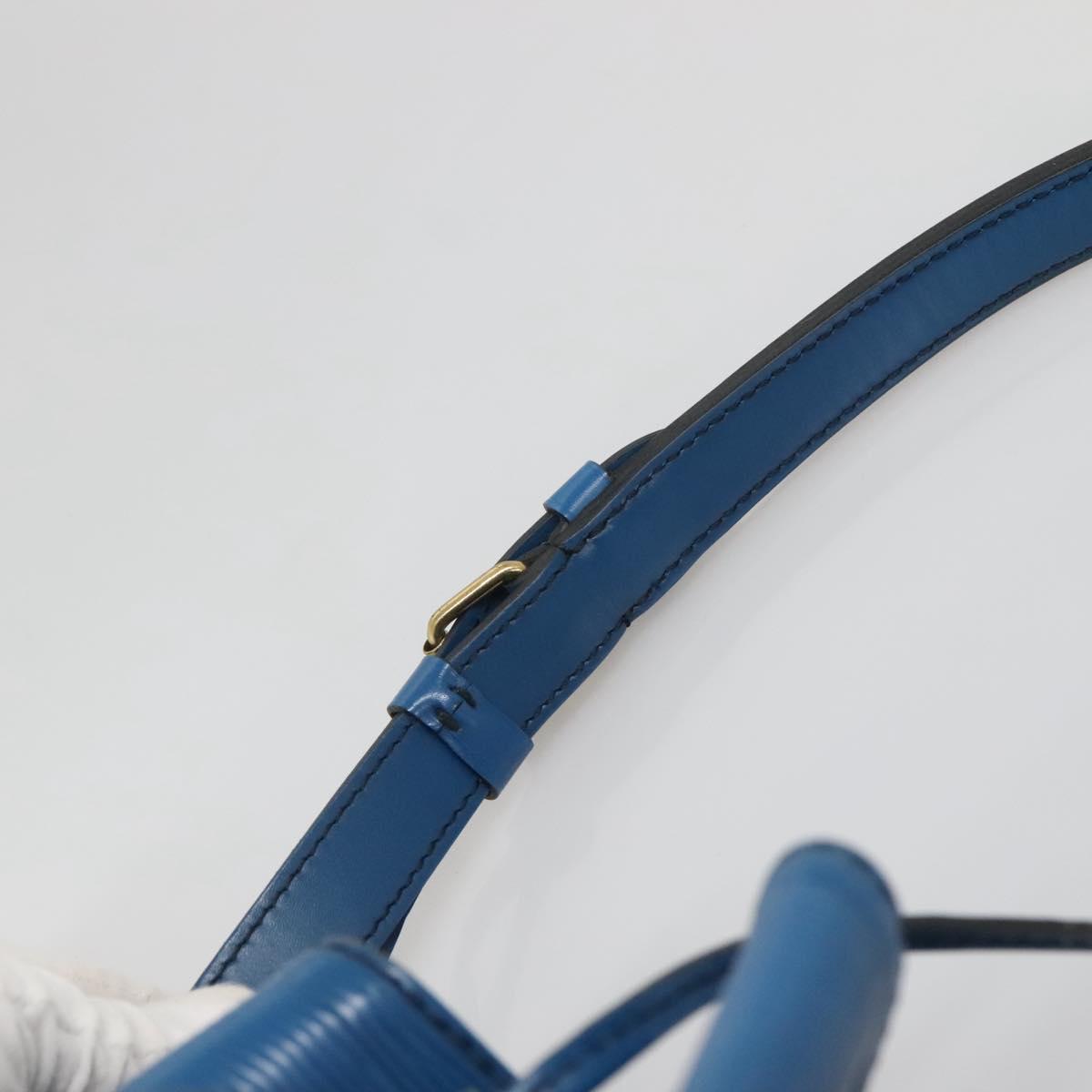 LOUIS VUITTON Epi Noe Shoulder Bag Toledo Blue M44005 LV Auth 116344
