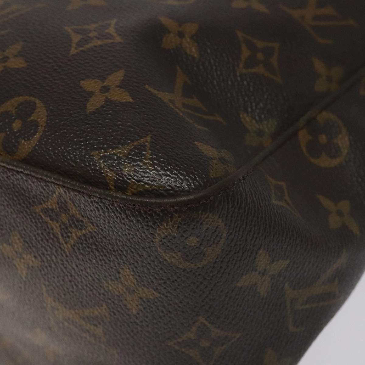 LOUIS VUITTON Monogram Looping GM Shoulder Bag M51145 LV Auth 116345
