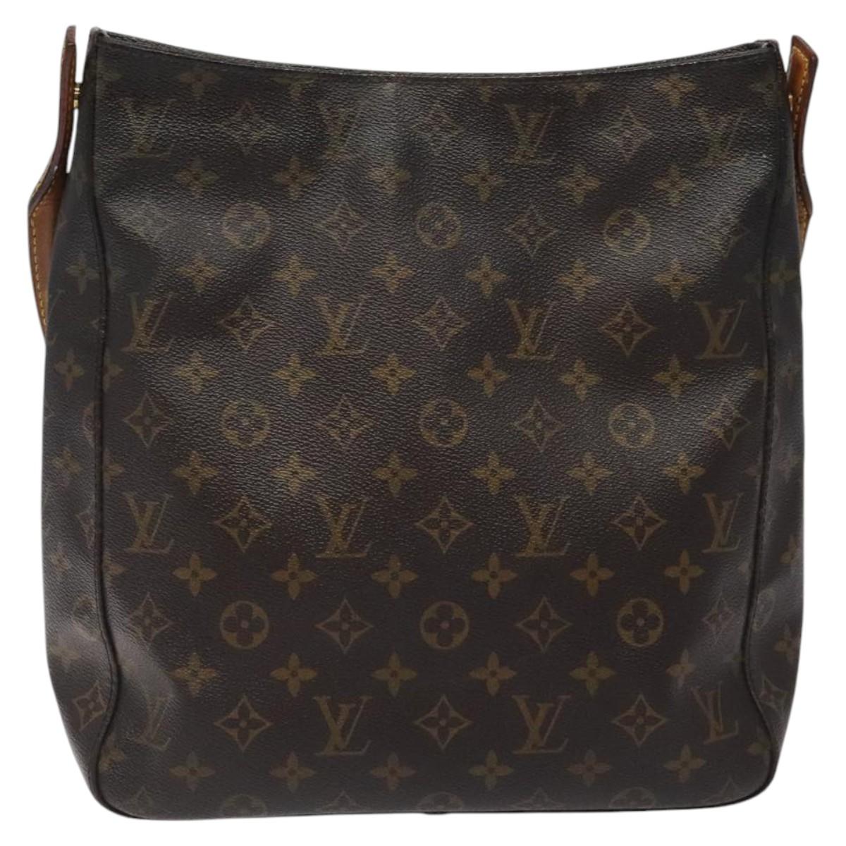 LOUIS VUITTON Monogram Looping GM Shoulder Bag M51145 LV Auth 116345