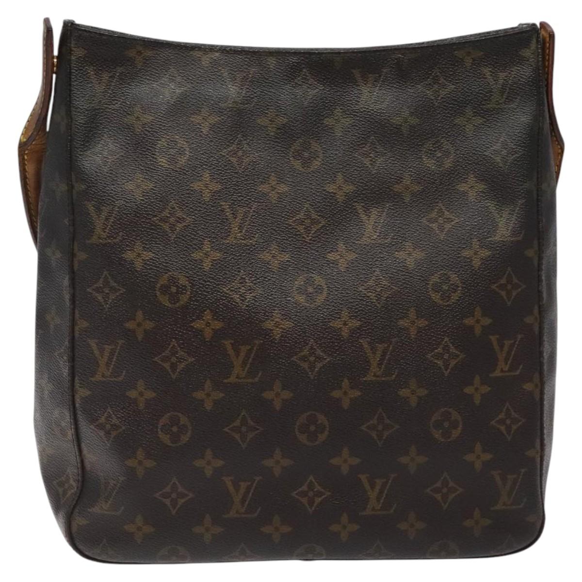 LOUIS VUITTON Monogram Looping GM Shoulder Bag M51145 LV Auth 116345