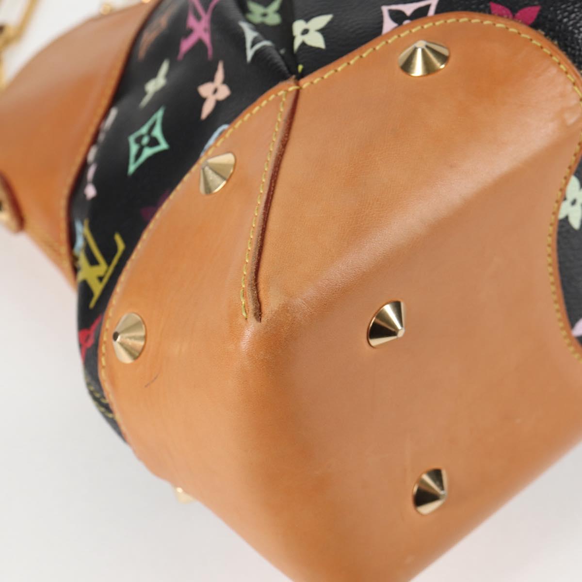LOUIS VUITTON Monogram Multicolor Judy GM Bag 2way Black M40254 LV Auth 116346M