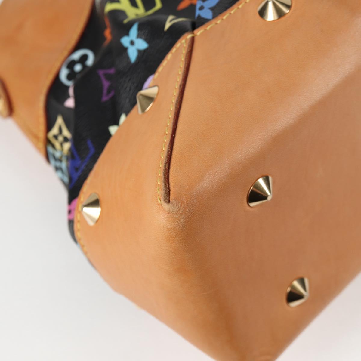 LOUIS VUITTON Monogram Multicolor Judy GM Bag 2way Black M40254 LV Auth 116346M
