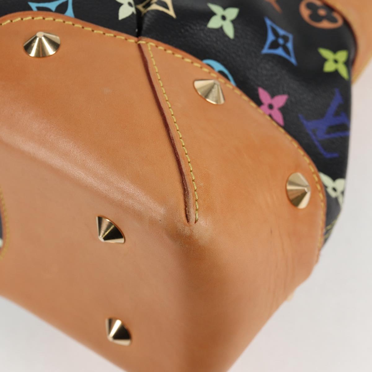 LOUIS VUITTON Monogram Multicolor Judy GM Bag 2way Black M40254 LV Auth 116346M