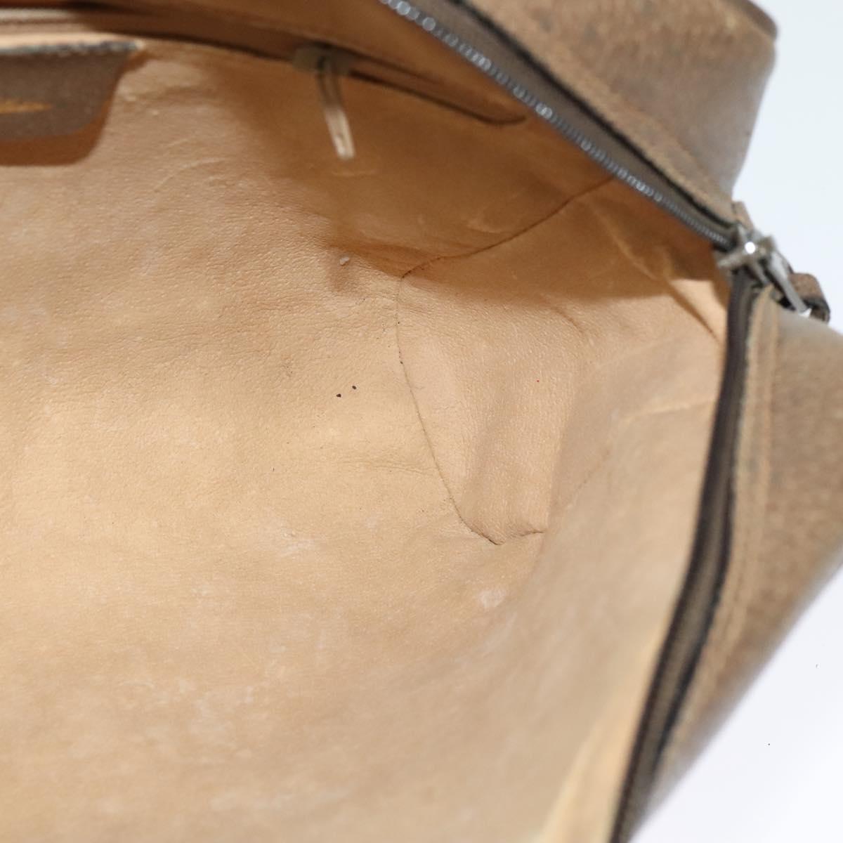 GUCCI GG Supreme Web Sherry Line Shoulder Bag PVC Beige 56 02 005 Auth 116354