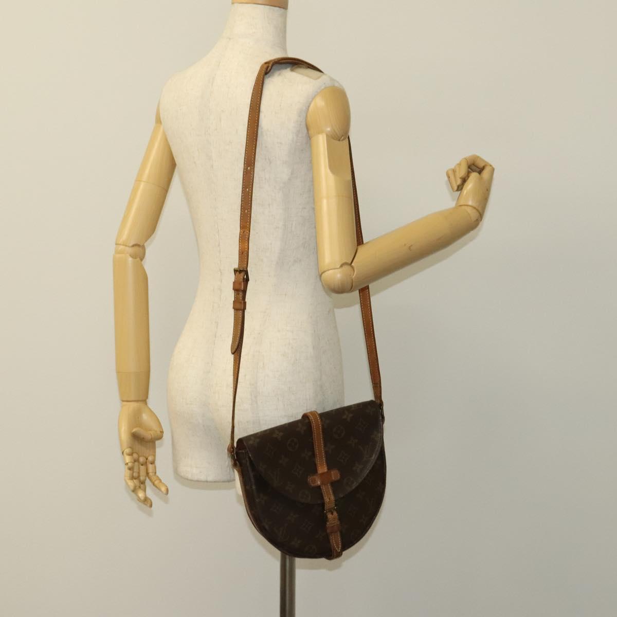 LOUIS VUITTON Monogram Chantilly MM Shoulder Bag M51233 LV Auth 116363