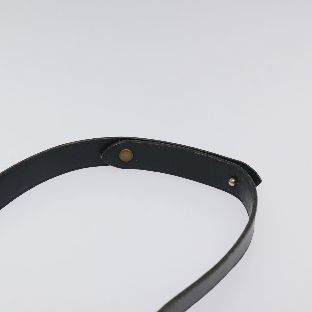 Christian Dior Trotter Canvas Shoulder Bag Navy Auth 116409