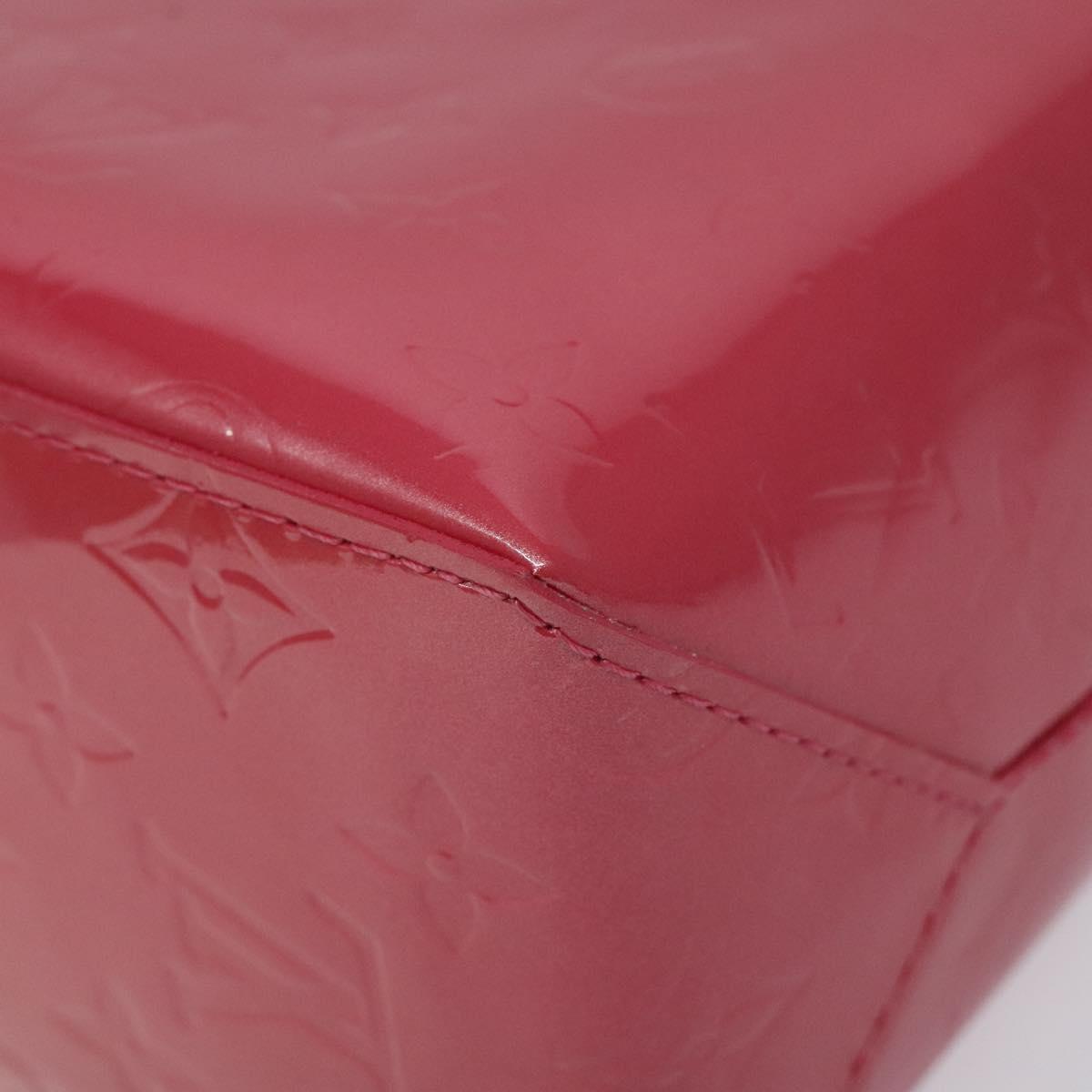 LOUIS VUITTON Monogram Vernis Reade PM Hand Bag Fran Boise M9132F Auth 116414AM