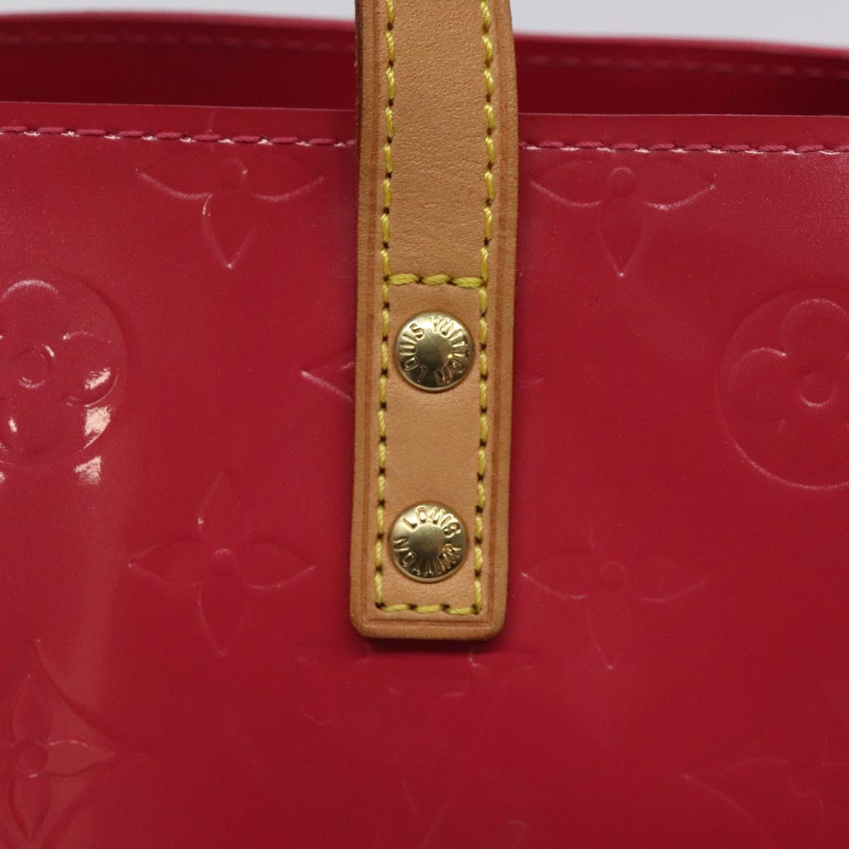 LOUIS VUITTON Monogram Vernis Reade PM Hand Bag Fran Boise M9132F Auth 116414V