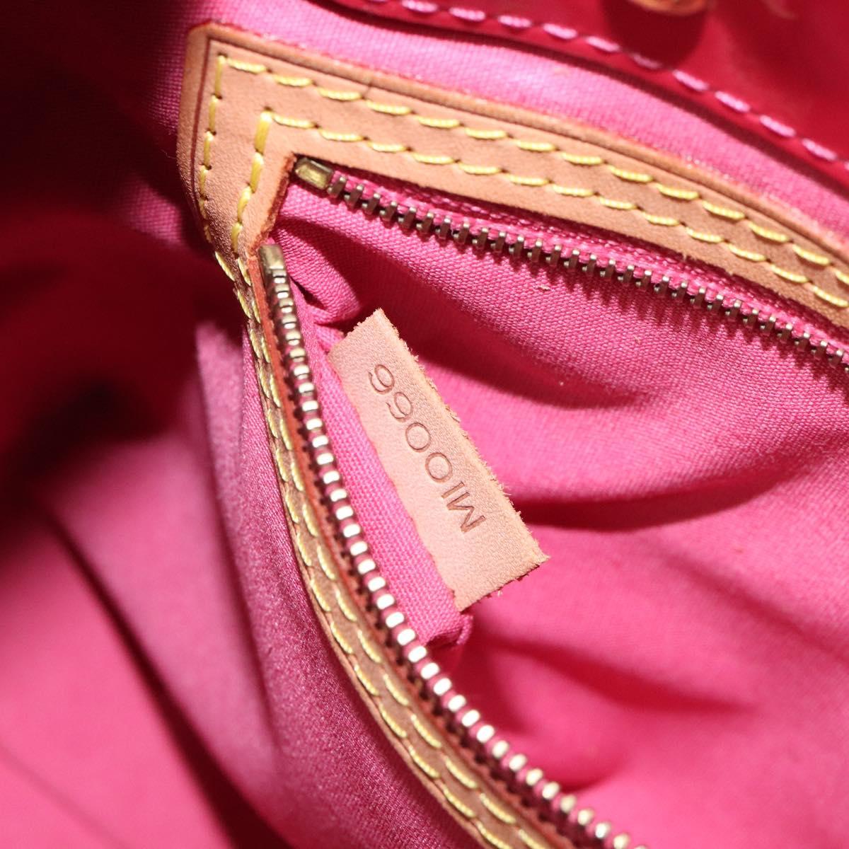 LOUIS VUITTON Monogram Vernis Reade PM Hand Bag Fran Boise M9132F Auth 116414V