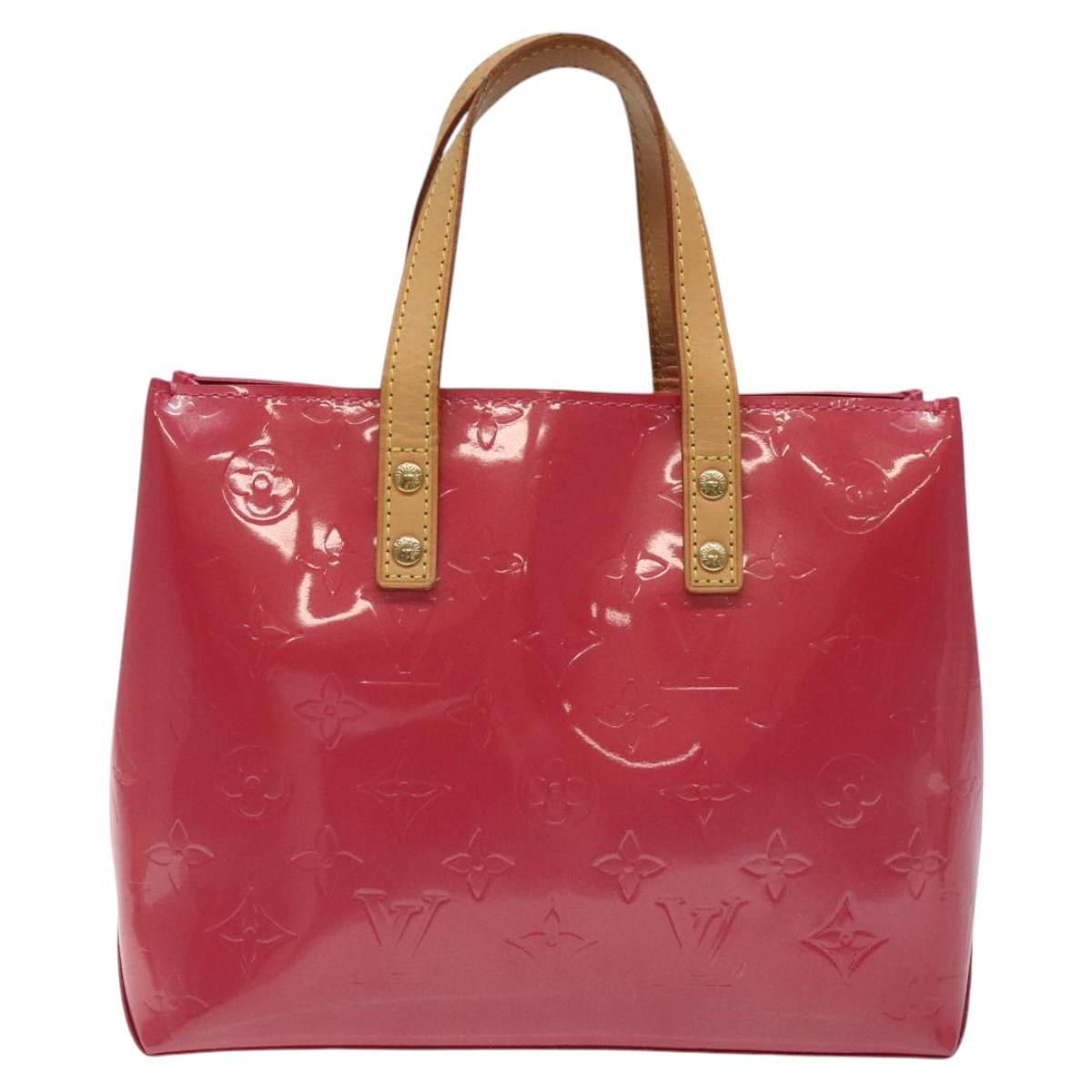 LOUIS VUITTON Monogram Vernis Reade PM Hand Bag Fran Boise M9132F Auth 116414V