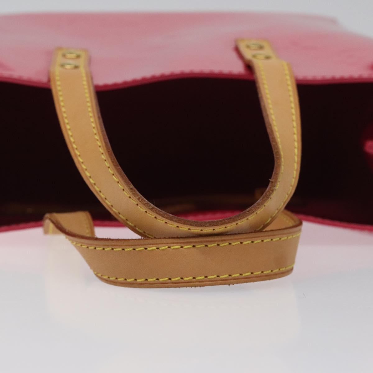 LOUIS VUITTON Monogram Vernis Reade PM Hand Bag Fran Boise M9132F Auth 116414V
