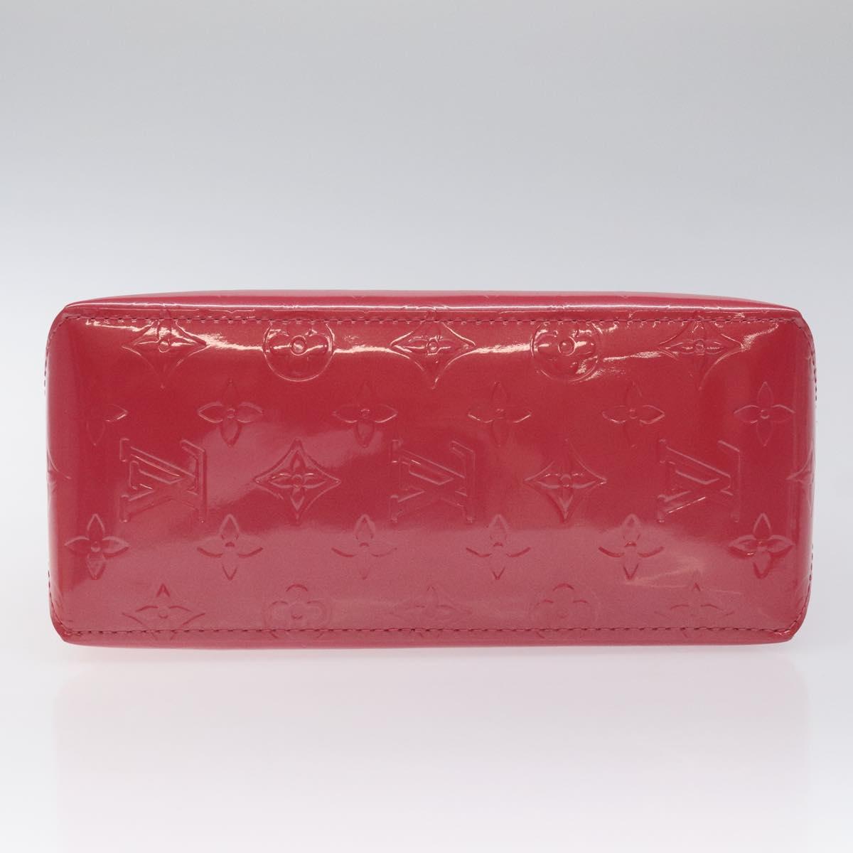 LOUIS VUITTON Monogram Vernis Reade PM Hand Bag Fran Boise M9132F Auth 116414AM