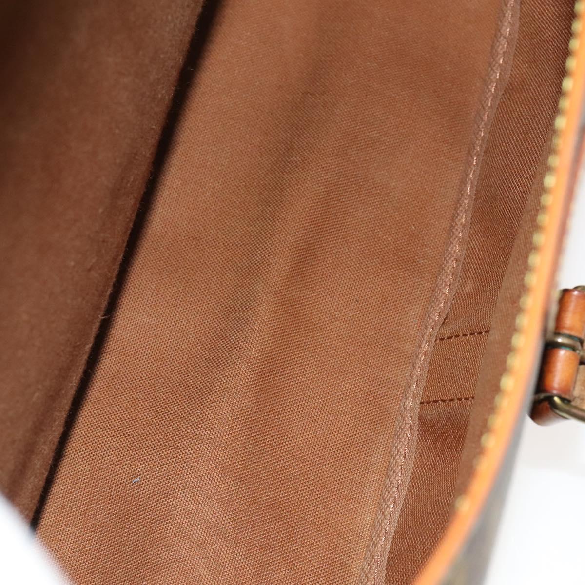 LOUIS VUITTON Monogram Saumur 35 Shoulder Bag M42254 LV Auth 116447