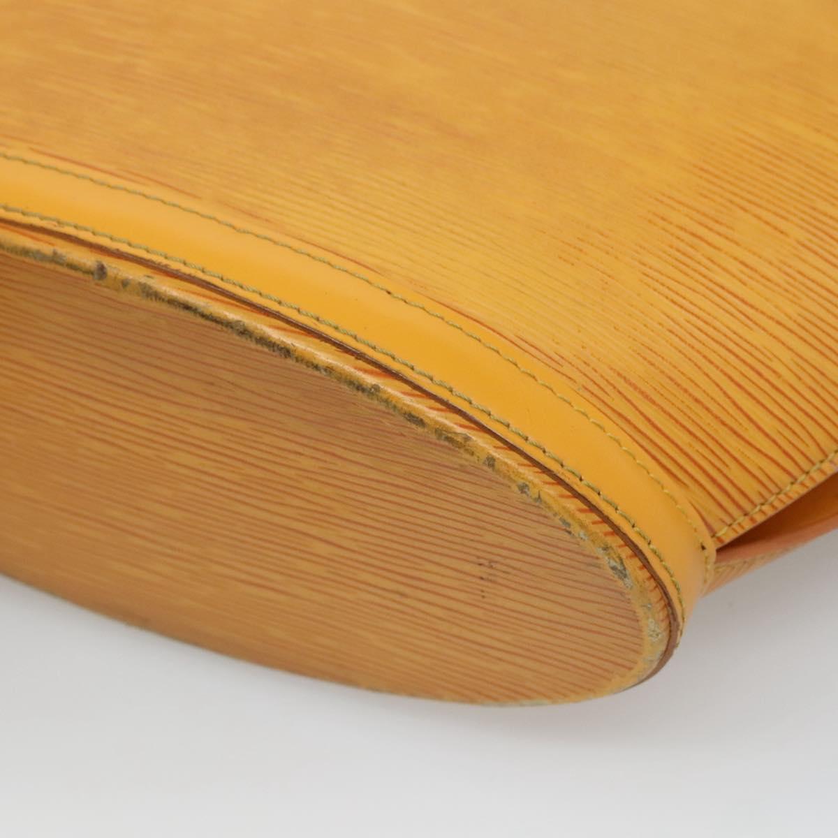 LOUIS VUITTON Epi Saint Jacques Poignees Long Bag Yellow M52339 LV Auth 116451
