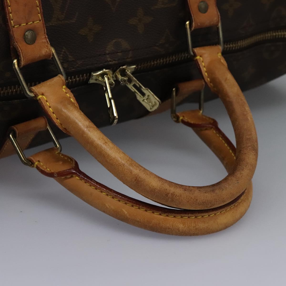 LOUIS VUITTON Monogram Keepall 50 Boston Bag M41426 LV Auth 116455