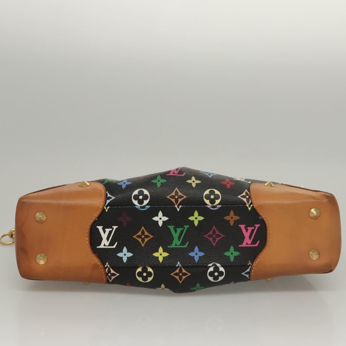 LOUIS VUITTON Monogram Multicolor Judy MM Hand Bag 2Way M40256 LV Auth 116457