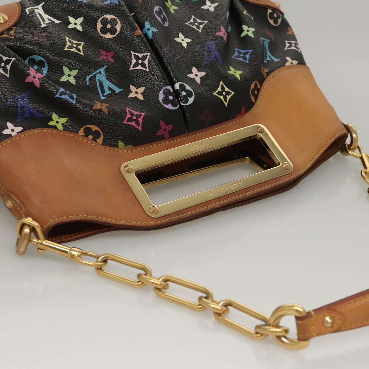 LOUIS VUITTON Monogram Multicolor Judy MM Hand Bag 2Way M40256 LV Auth 116457