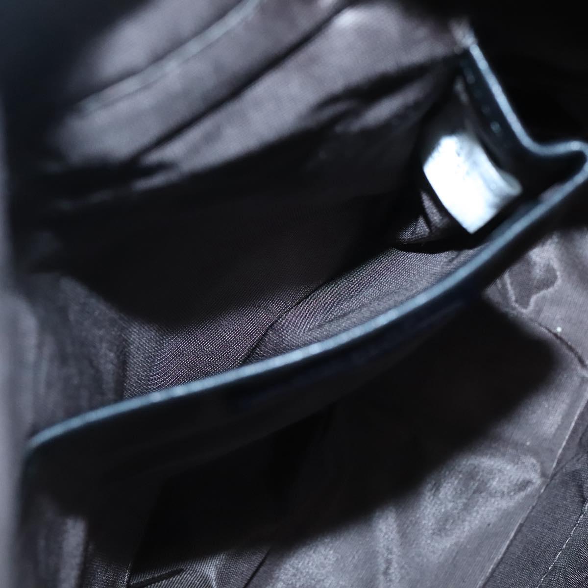 BURBERRY Nova Check Blue Label Tote Bag Wool Blue Auth 116491