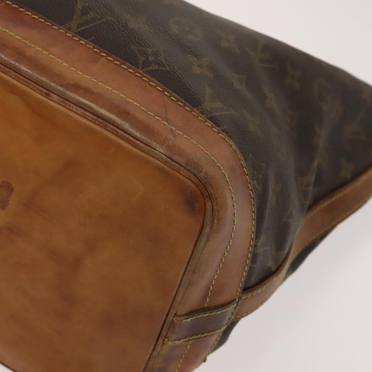 LOUIS VUITTON Monogram Noe Shoulder Bag M42224 LV Auth 116511