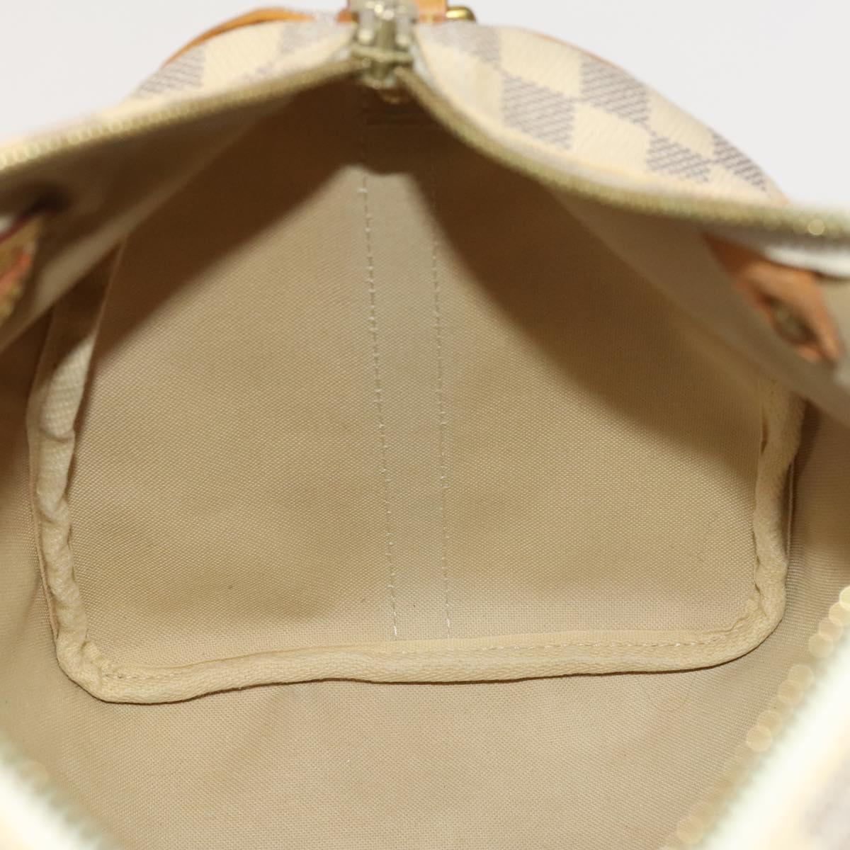 LOUIS VUITTON Damier Azur Speedy Bandouliere 30 Hand Bag 2way N41052 Auth 116527