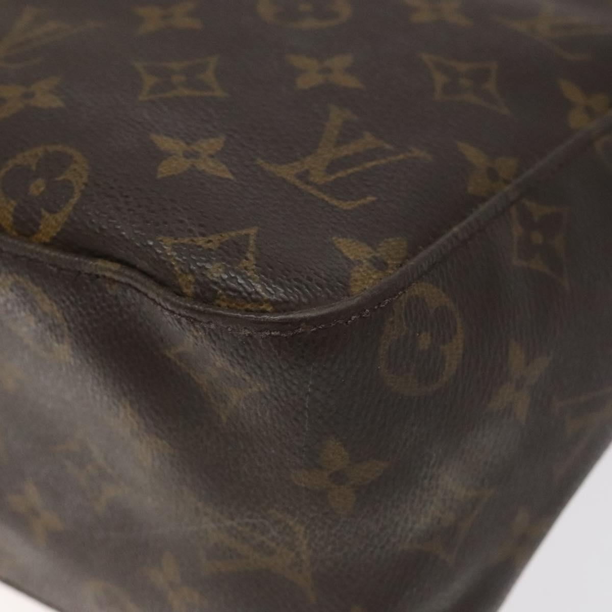 LOUIS VUITTON Monogram Looping GM Shoulder Bag M51145 LV Auth 116530