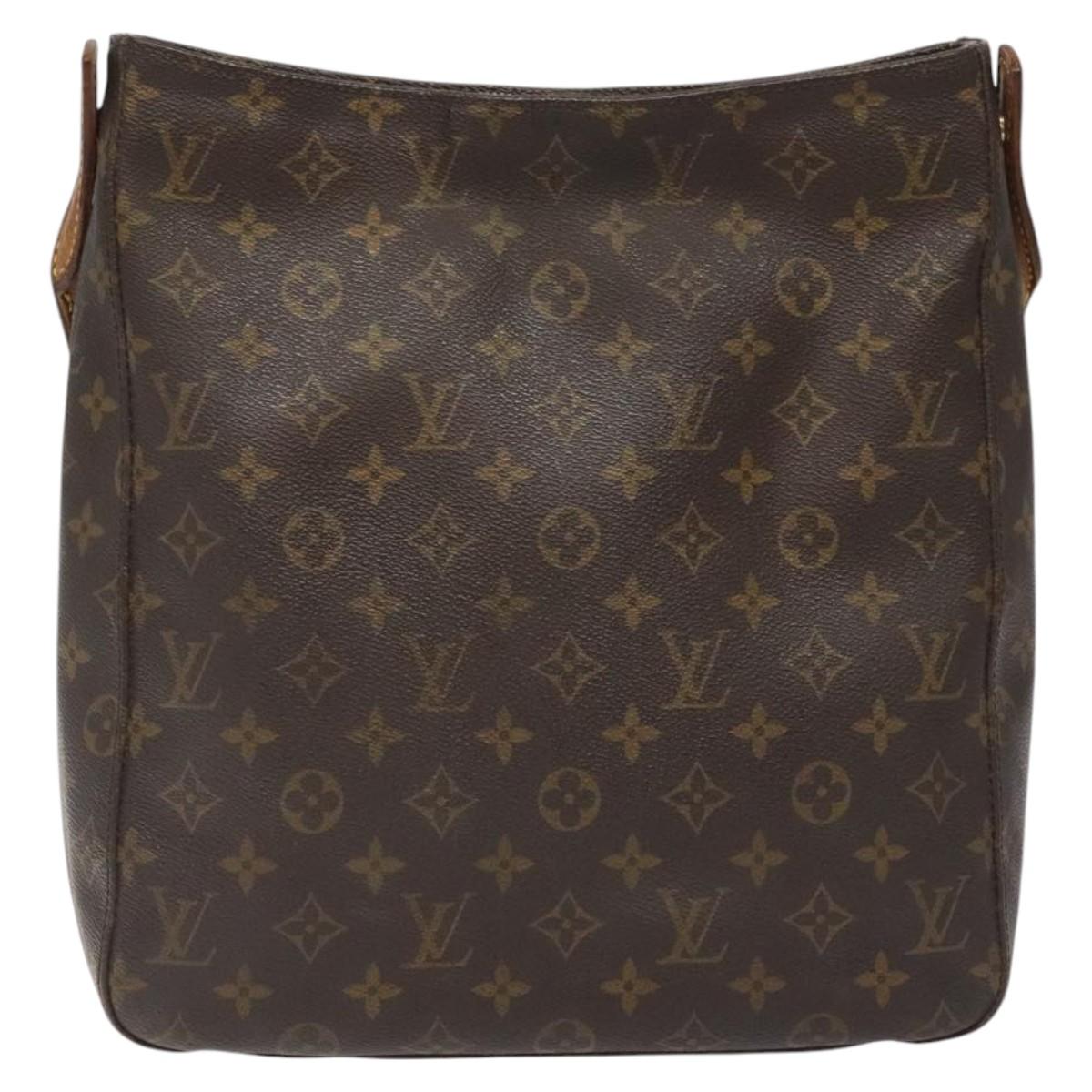 LOUIS VUITTON Monogram Looping GM Shoulder Bag M51145 LV Auth 116530