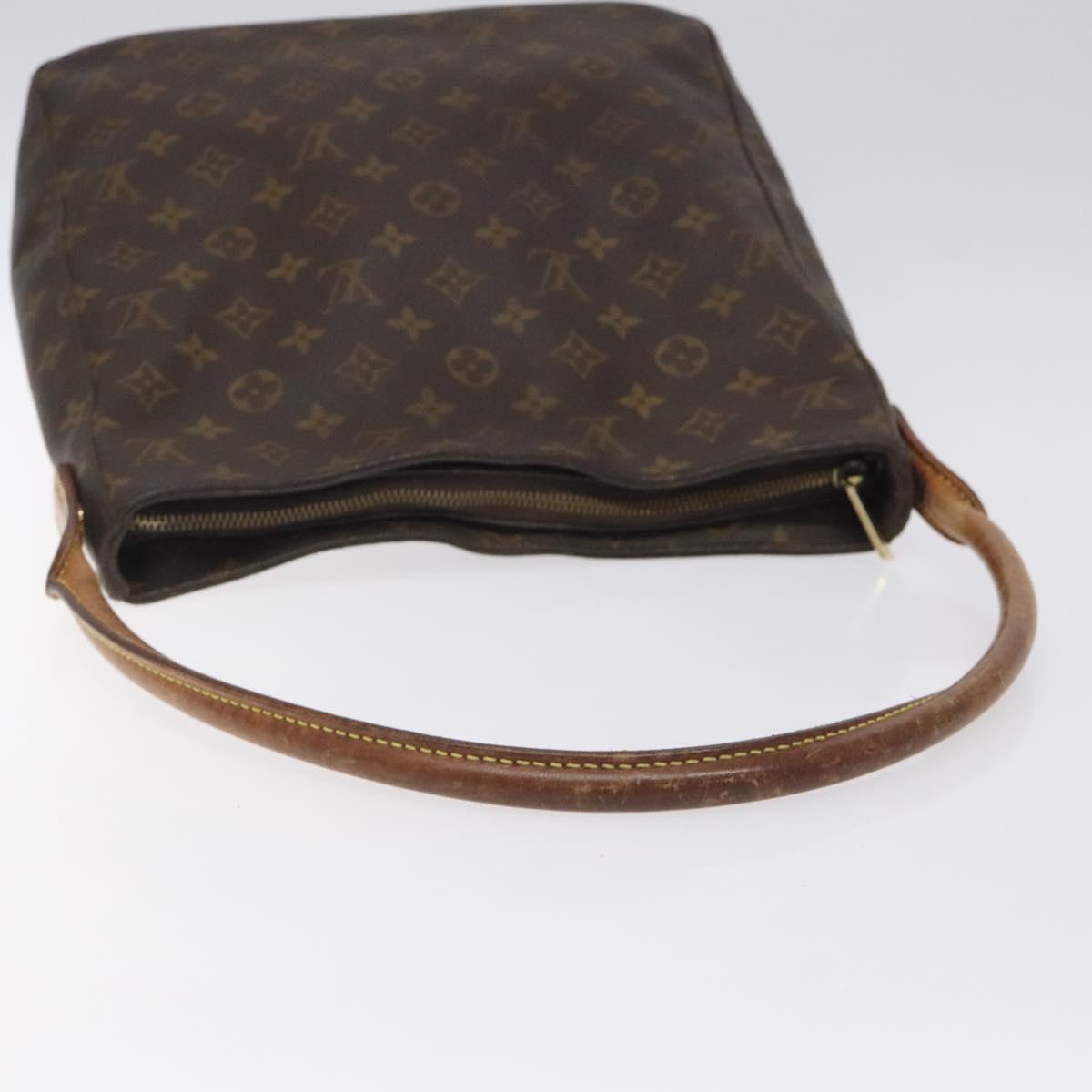 LOUIS VUITTON Monogram Looping GM Shoulder Bag M51145 LV Auth 116530
