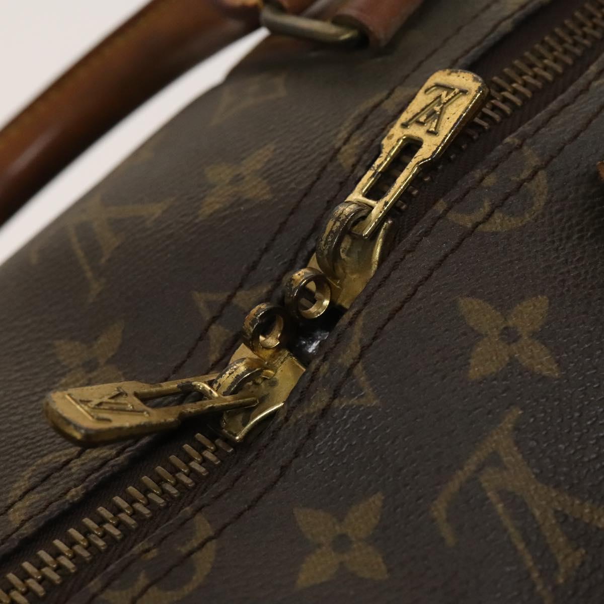 LOUIS VUITTON Monogram Keepall 55 Boston Bag M41424 LV Auth 116532