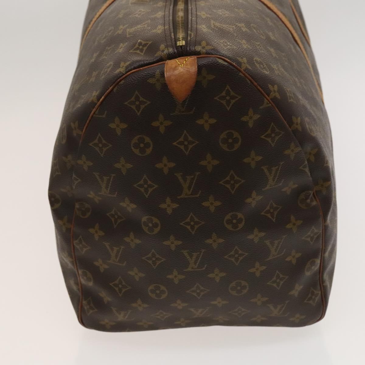 LOUIS VUITTON Monogram Keepall 60 Boston Bag M41422 LV Auth 116533