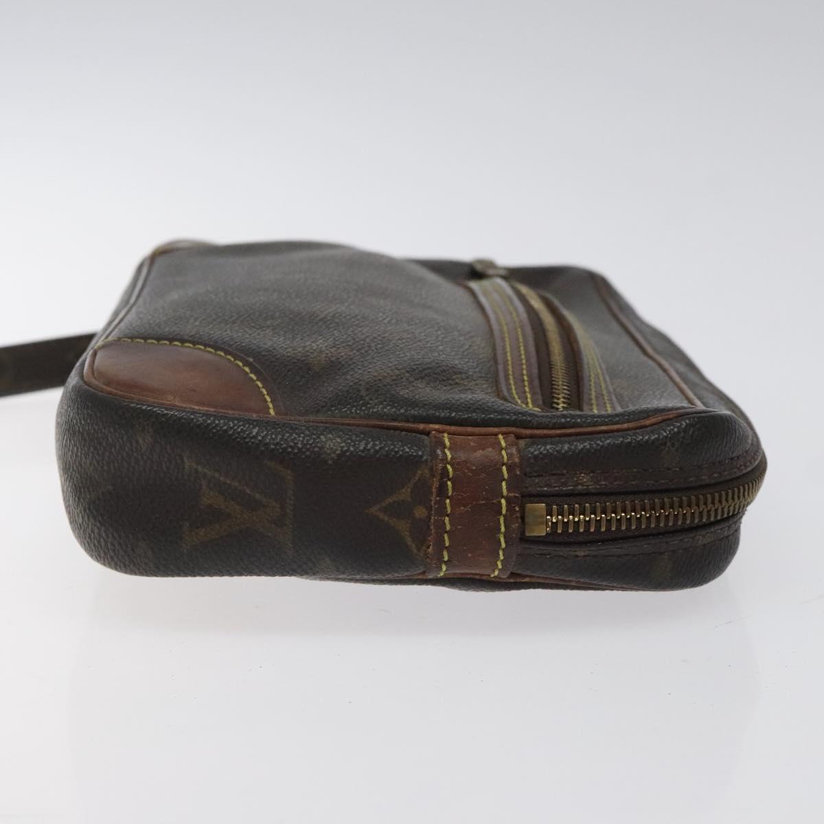 LOUIS VUITTON Monogram Marly Dragonne GM Clutch Bag M51825 LV Auth 116549