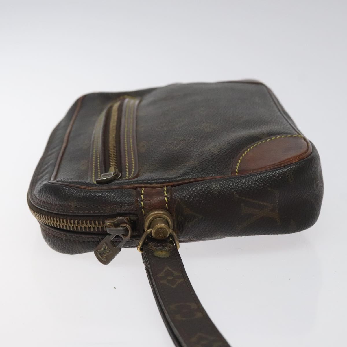 LOUIS VUITTON Monogram Marly Dragonne GM Clutch Bag M51825 LV Auth 116549