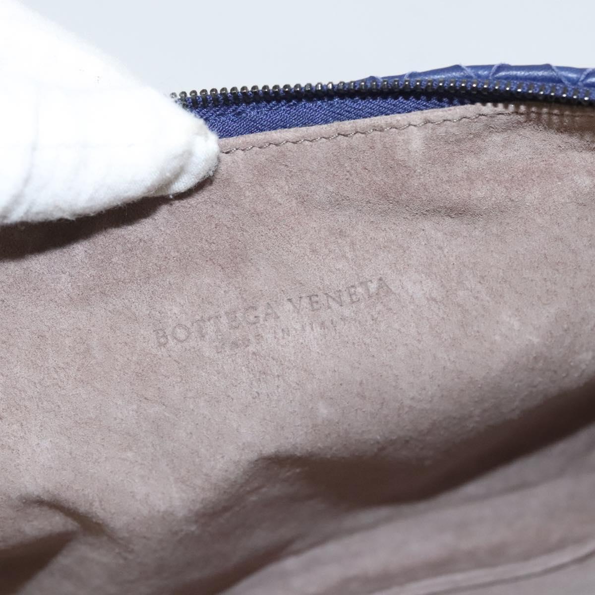 BOTTEGA VENETA INTRECCIATO Hand Bag Leather Navy Auth 116562V