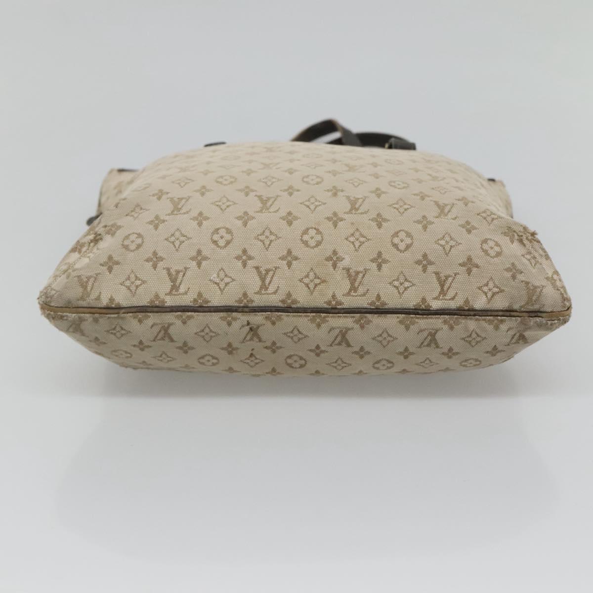 LOUIS VUITTON Monogram Mini Françoise 2Way Tote Bag Khaki M92209 Auth 116567