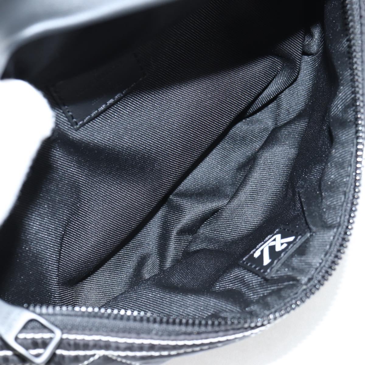 LOUIS VUITTON LV Snow Discovery Bum Bag PM Bag Nylon Black M21427 Auth 116570SM