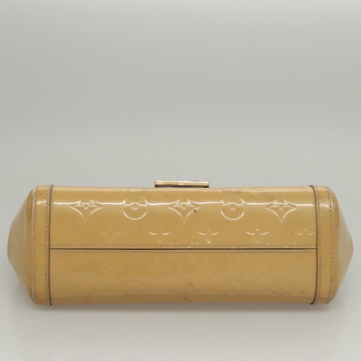 LOUIS VUITTON Monogram Vernis Venice Shoulder Bag Citrin M90277 LV Auth 116576